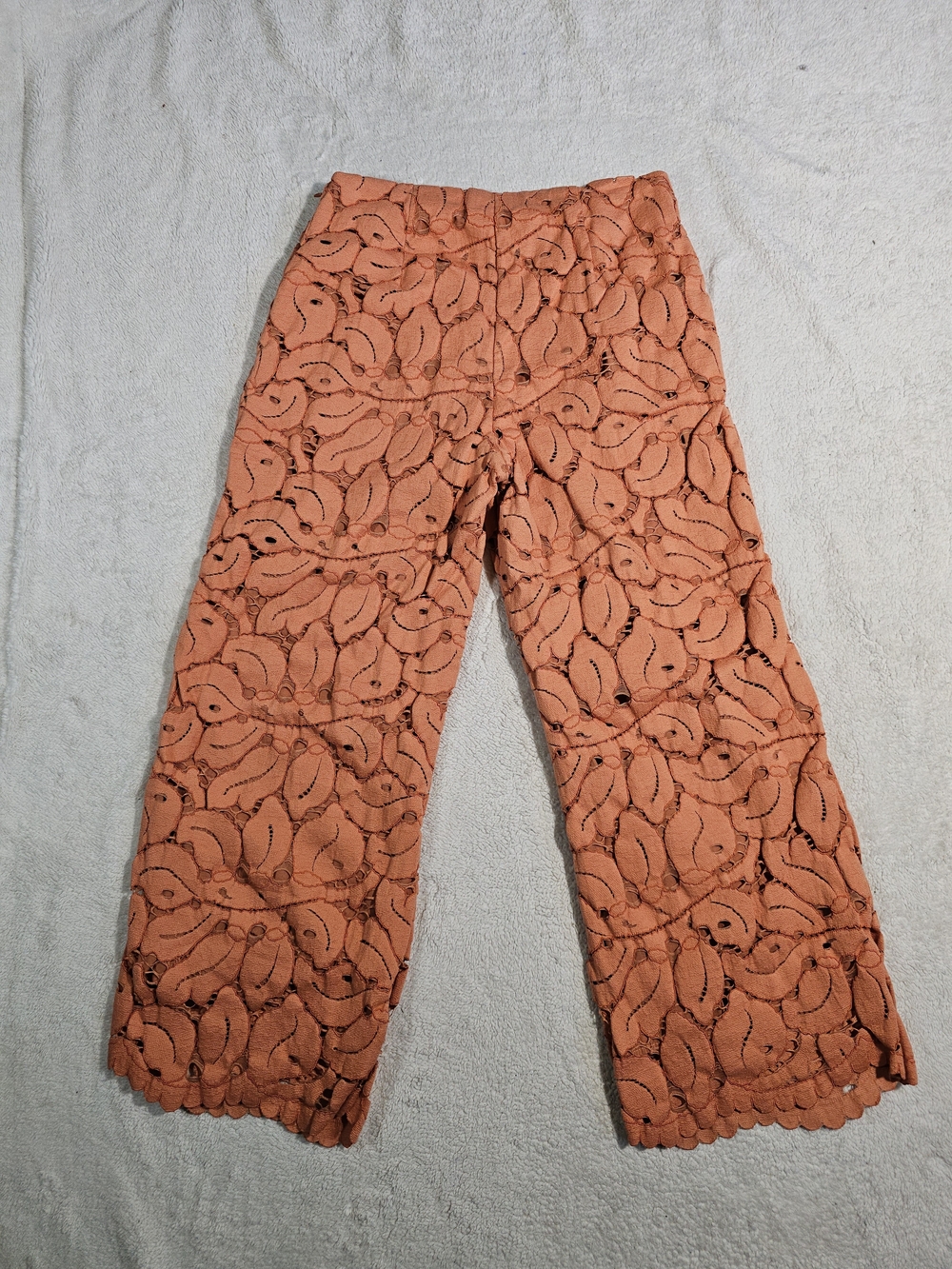 Anthropologie Dolly Lace Trousers Size 10 - Picture 10 of 16